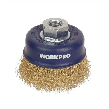 Brosse à fil noué pour perceuse
