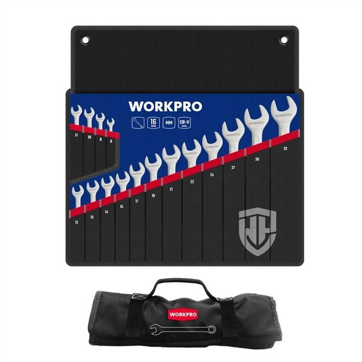 Jeu de clés dans une pochette enroulable