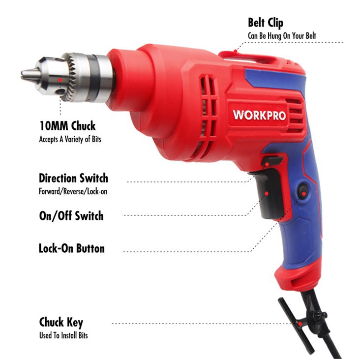 10mm PROFESSIONAL ELECTRIC DRILL