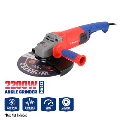 MEULEUSE D'ANGLE PROFESSIONNELLE 230MM 2200W