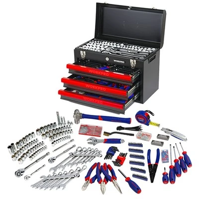 408PC 3-BOÎTE À OUTILS DE MÉCANIQUE DE TIROIR