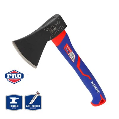 HACHE 600G AVEC MANCHE EN FIBRE DE VERRE