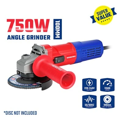 Broyeur d'angle de 750W 100 mm